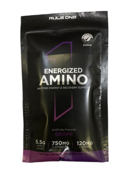 Energized Amino, Grape - 9g (1 serving) - Rule One