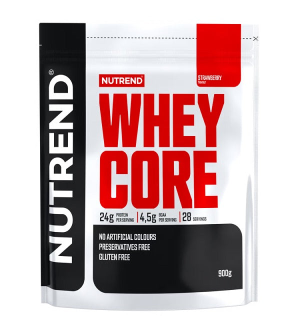 Whey Core, Strawberry - 900g - Nutrend