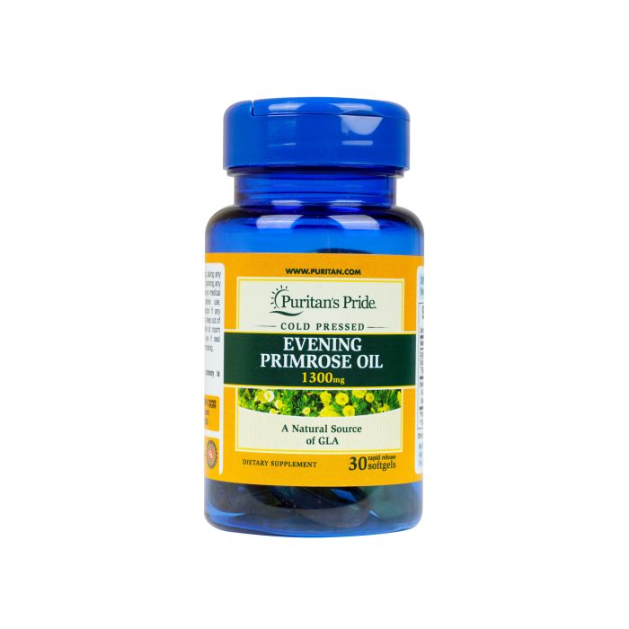 Evening Primrose Oil, 1300mg - 30 softgels - Puritan's Pride - Vaistine1.lt - WestPharmacy.eu