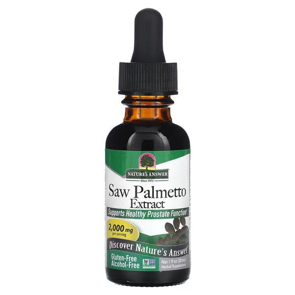 Saw Palmetto Extract, 2000mg - 30 ml. - Nature's Answer - Vaistine1.lt - WestPharmacy.eu