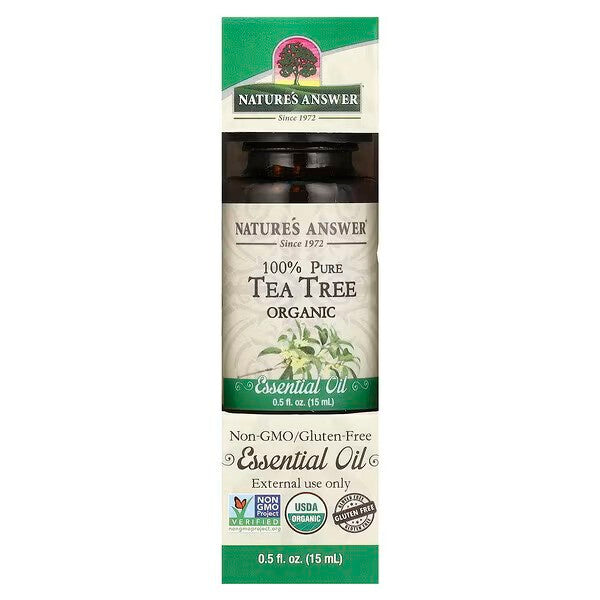 100% Pure Tea Tree Essential Oil - 15 ml. - Nature's Answer - Vaistine1.lt - WestPharmacy.eu
