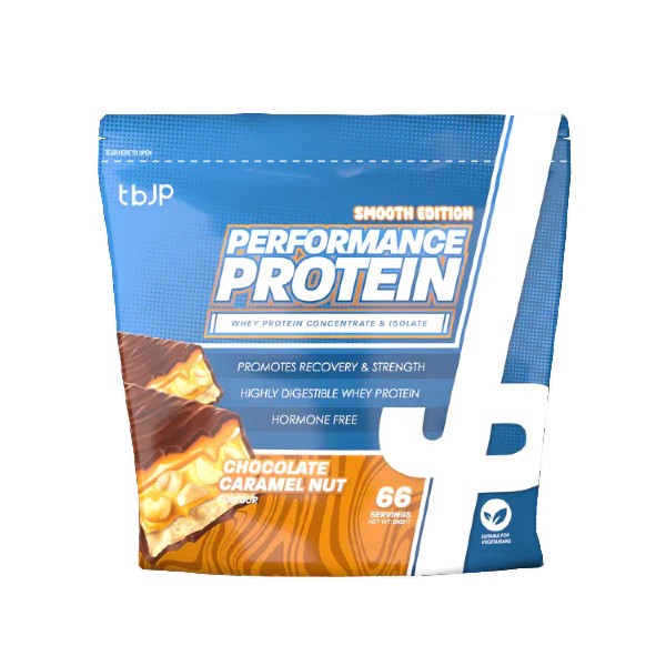 Performance Protein Smooth, Caramel Fudge - 2000g - Trained by JP