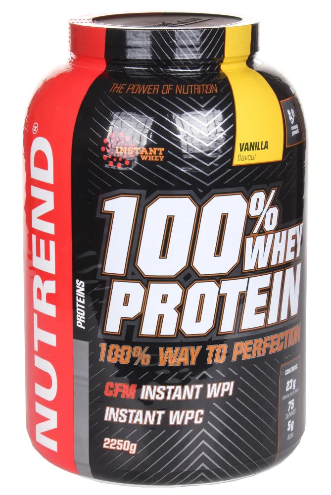 100% Whey Protein Pistachio - 2250g - Nutrend - Sporto papildai