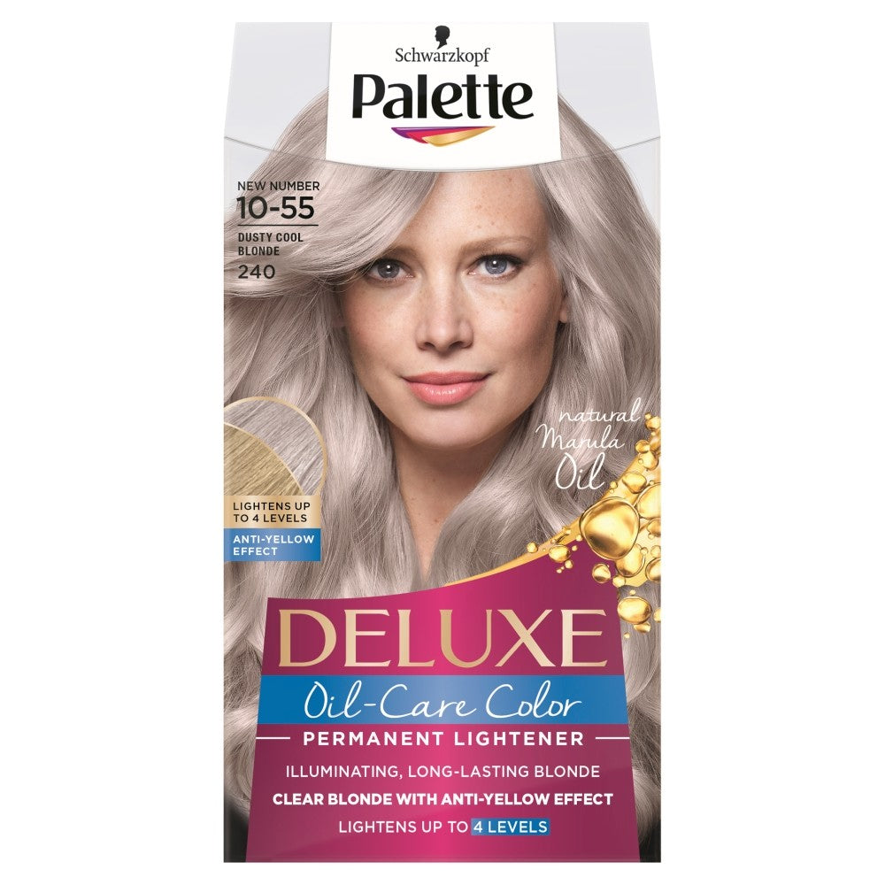 Palette Deluxe Permanent Hair Color No. 240 Ash Cool Blonde 1pc. | Vaistine1.lt