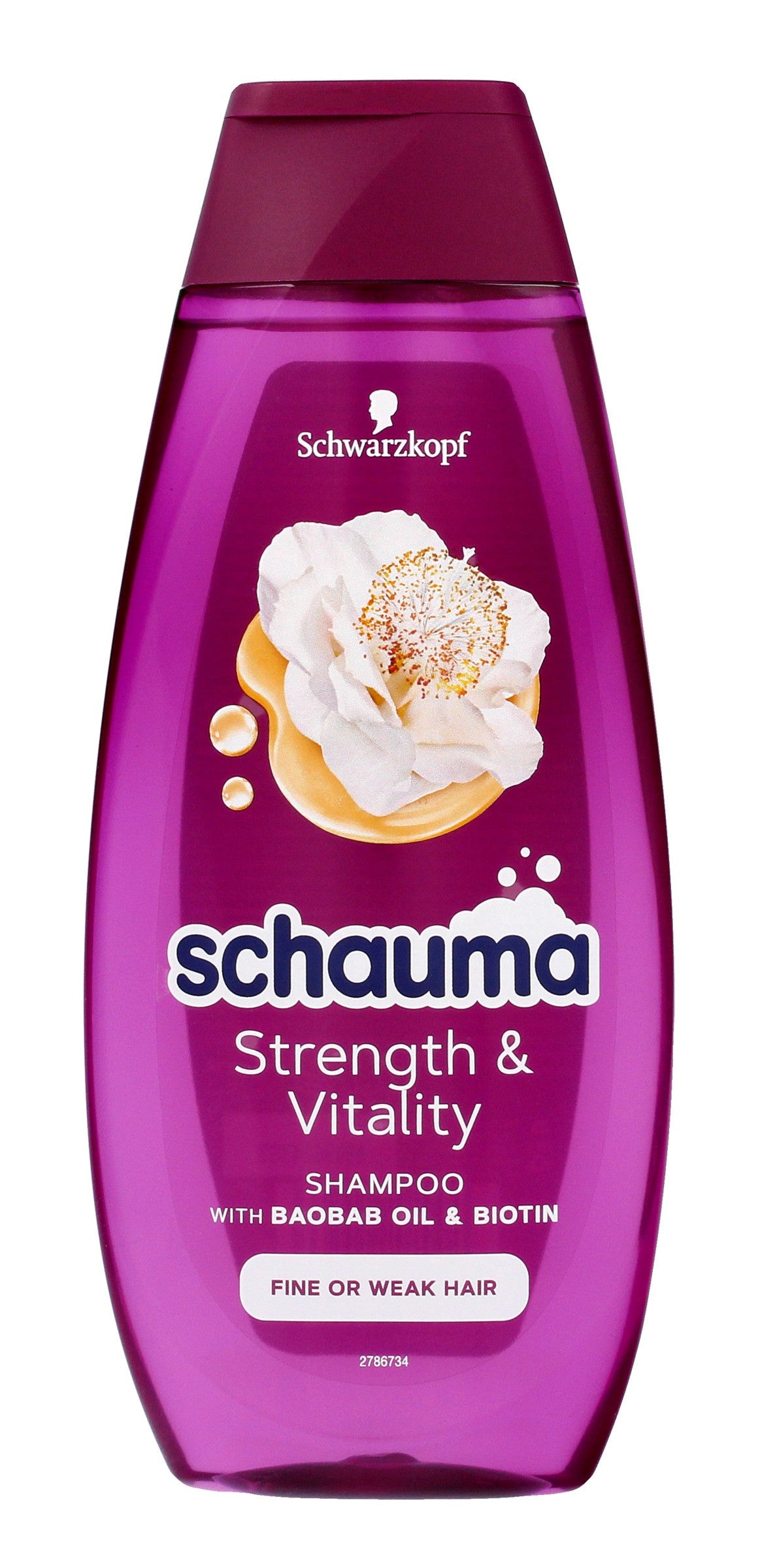 Schwarzkopf Schauma Shampoo for Hair Strength & Vitality - fine and brittle hair 400ml | Vaistine1.lt