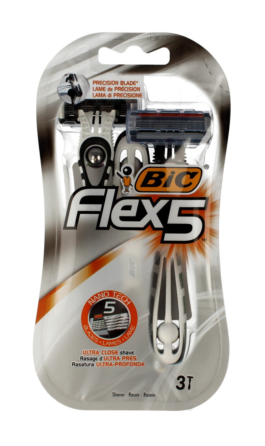 Bic Flex 5 Razor 1 pack - 3 pieces | Vaistine1.lt