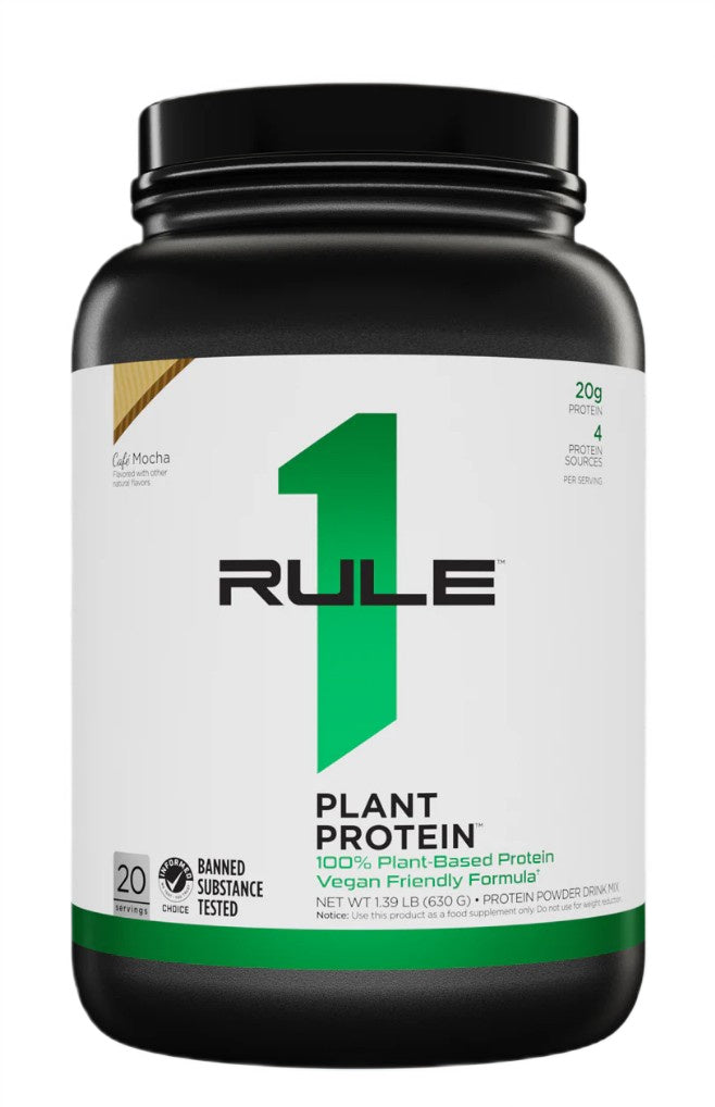 Plant Protein, Cafe Mocha - 630g - Rule One