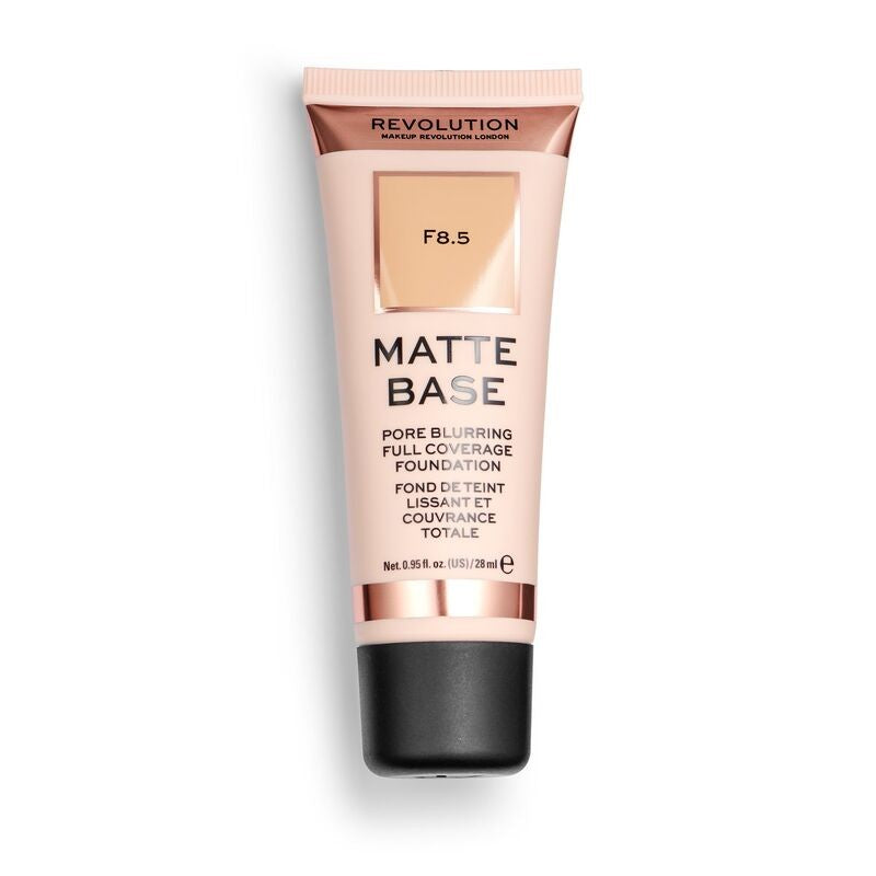 Makeup Revolution Mattifying Foundation Matte Base Foundation F8.5 28 ml | Vaistine1.lt