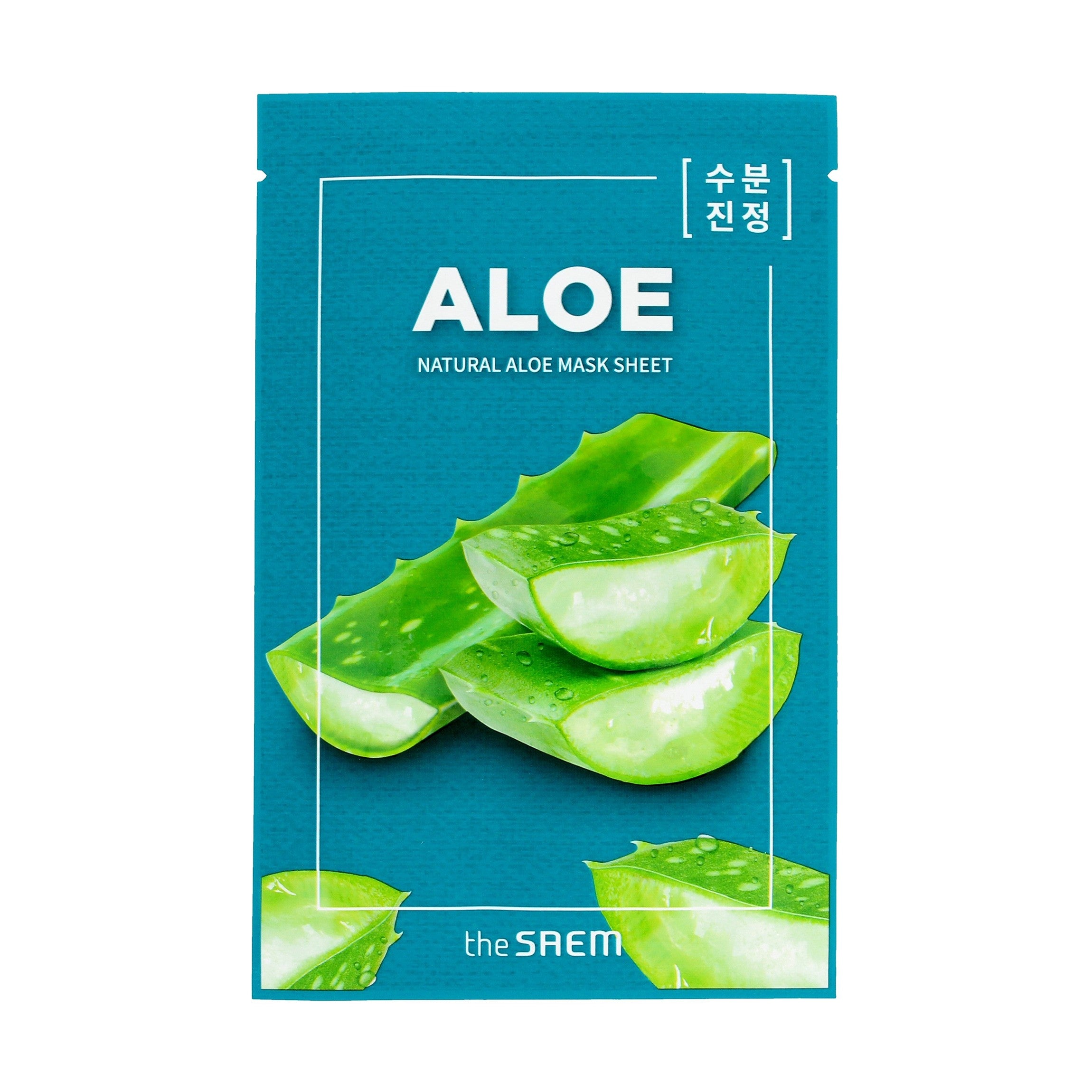 SAEM natūralus kaukės lakštas Aloe audinio kaukė 21ml | Vaistine1.lt