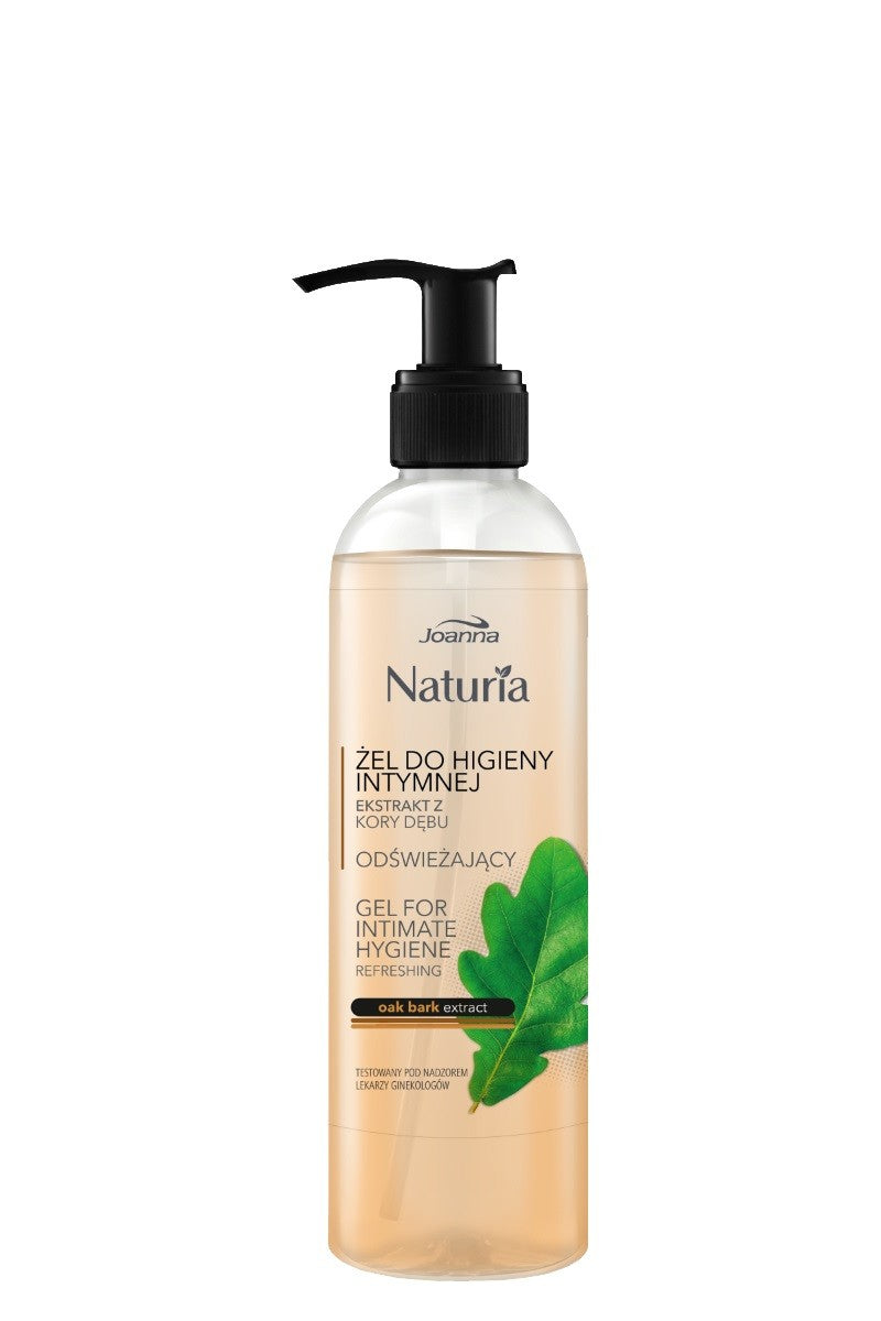 Joanna Naturia Body Refreshing Intimate Hygiene Gel with Oak Bark 240ml | Vaistine1.lt