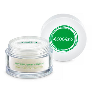 ECOCERA Loose Powder Banana - dry and sensitive skin 8g | Vaistine1.lt