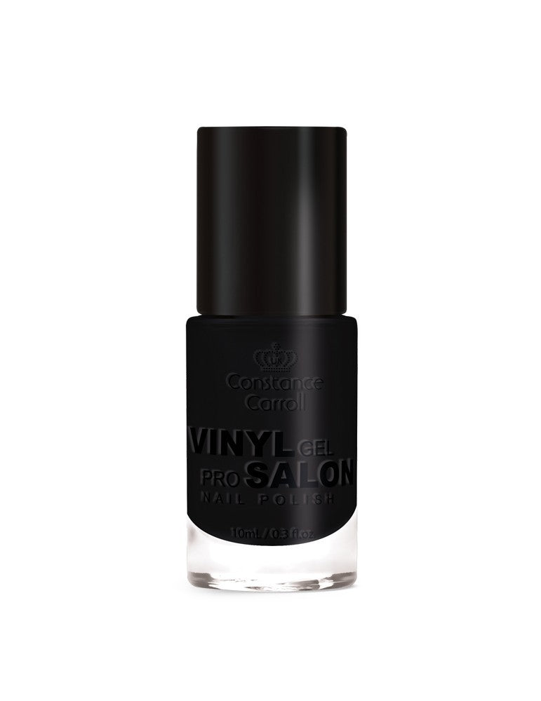 Constance Carroll nail polish with vinyl no. 30 Black Night 10ml | Vaistine1.lt