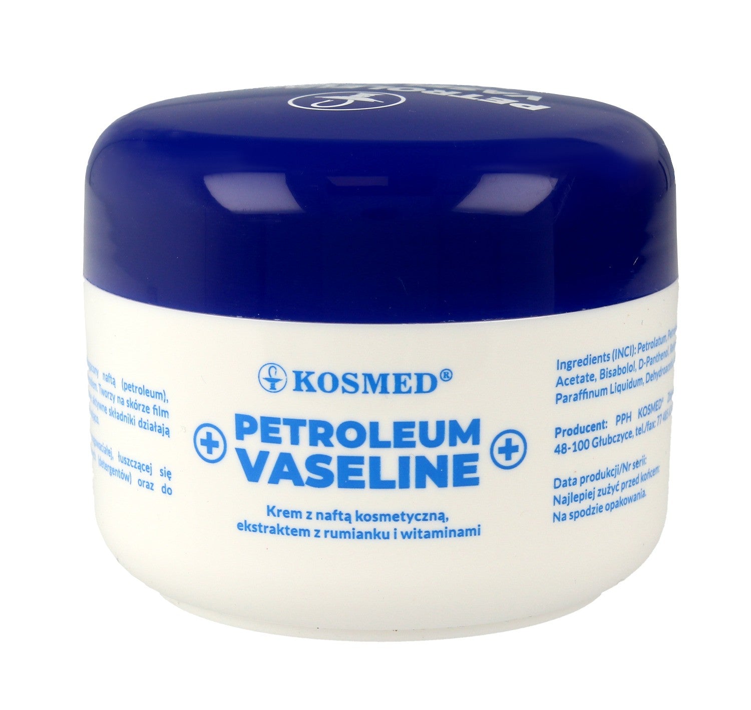 Kosmed Petroleum Cosmetic Vaseline 100ml | Vaistine1.lt