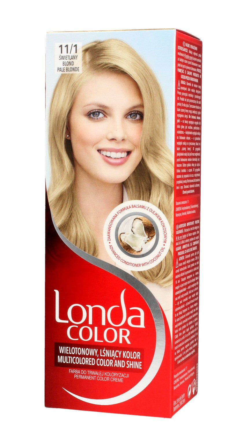 Londacolor Cream Hair Dye No. 11/1 Light Blonde 1op. | Vaistine1.lt