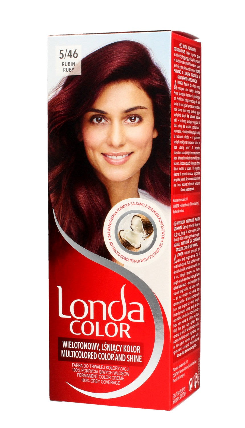 Londacolor Cream Hair Dye No. 5/46 Ruby 1op. | Vaistine1.lt