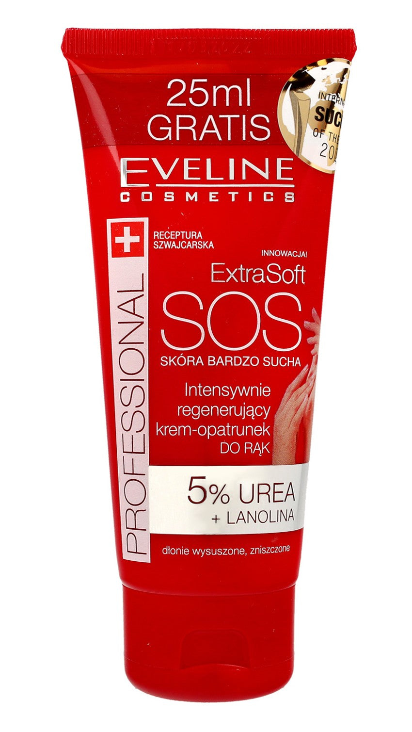 Eveline Extra Soft SOS Intensyviai regeneruojantis rankų kremas-dresingas | Vaistine1.lt