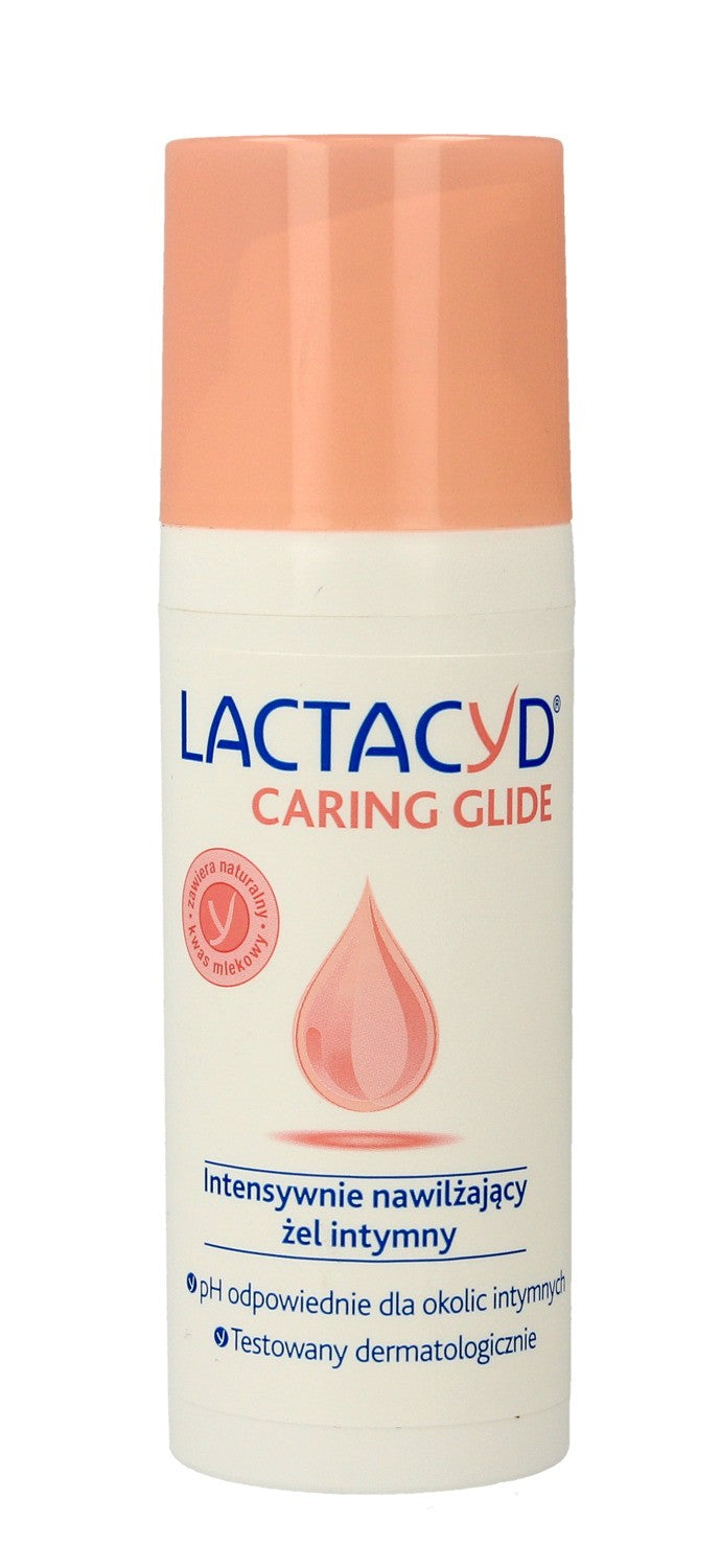 Lactacyd Intensively Moisturizing Intimate Gel Caring Glide 50ml | Vaistine1.lt