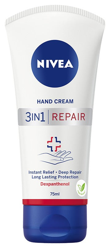Nivea Hand Cream Restorative 3-in-1 Repair 75ml | Vaistine1.lt | WestPharmacy.eu