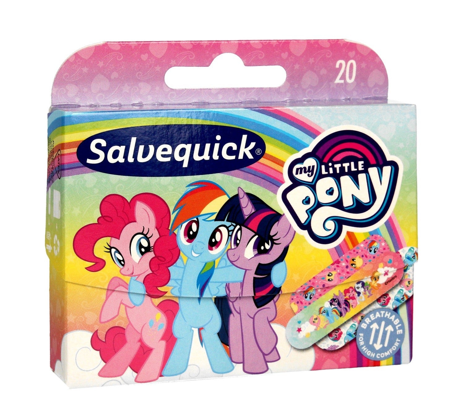 Salvequick My Little Pony vaikų pleistrai 1 pakuotė | Vaistine1.lt