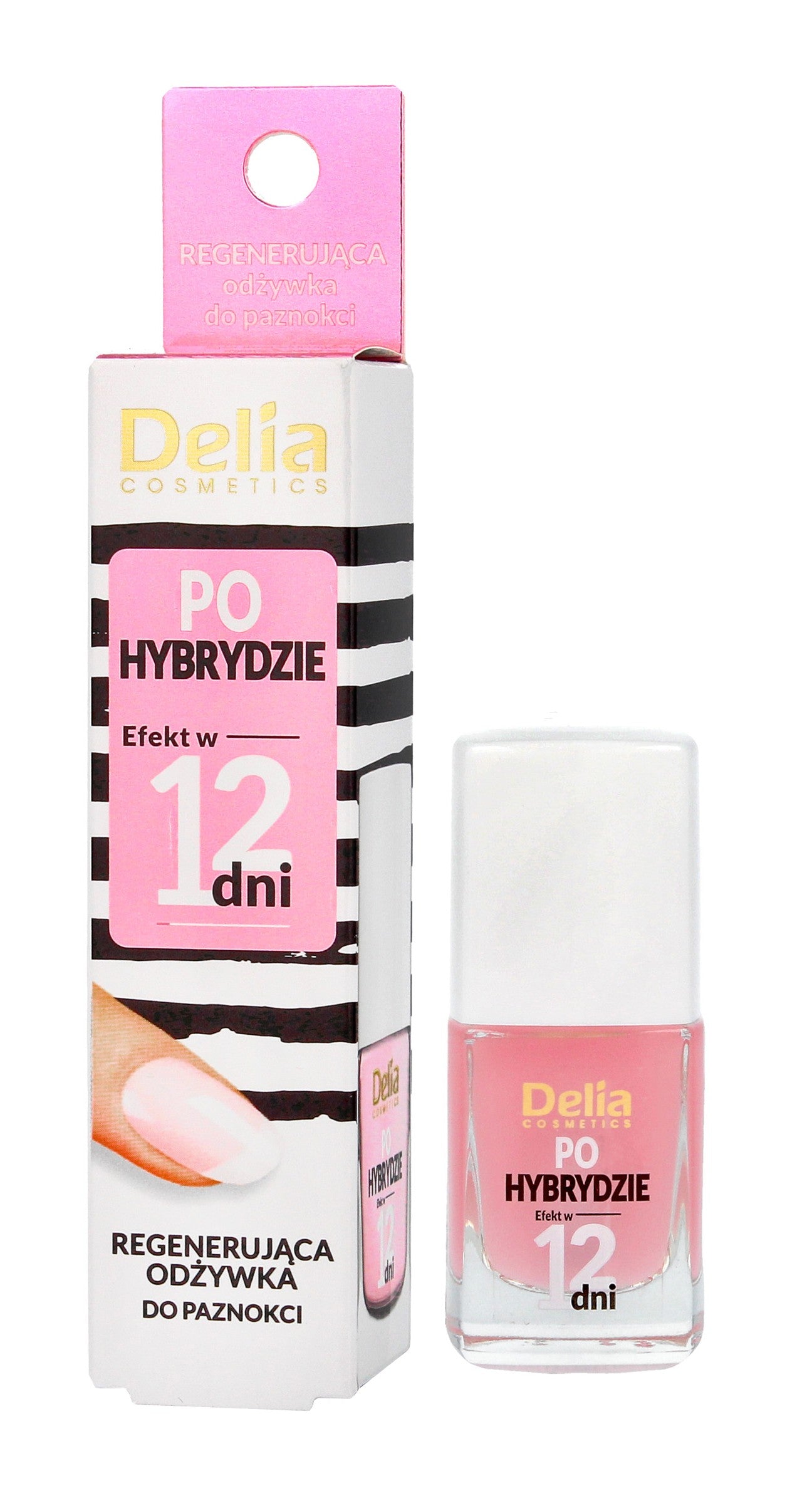 Delia Cosmetics Effect in 12 days Nail Conditioner After Hybrid - regenerating 11ml | Vaistine1.lt