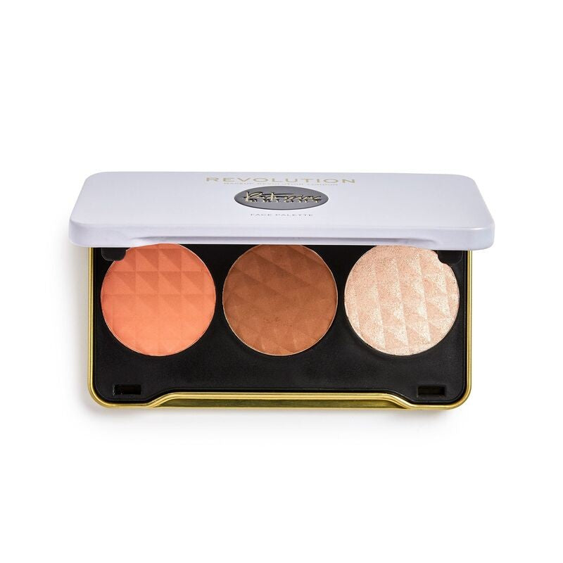 Makeup Revolution X Patricia Bright Face Contouring Set Moonlight Glow 1pc | Vaistine1.lt