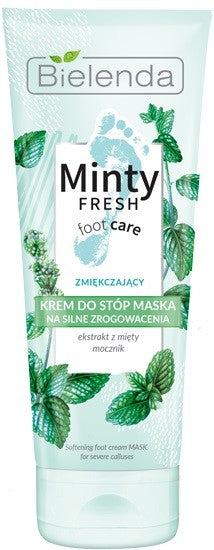 Bielenda gaivus mėtų pėdų priežiūros minkštinamoji krem-maska 100ml | Vaistine1.lt