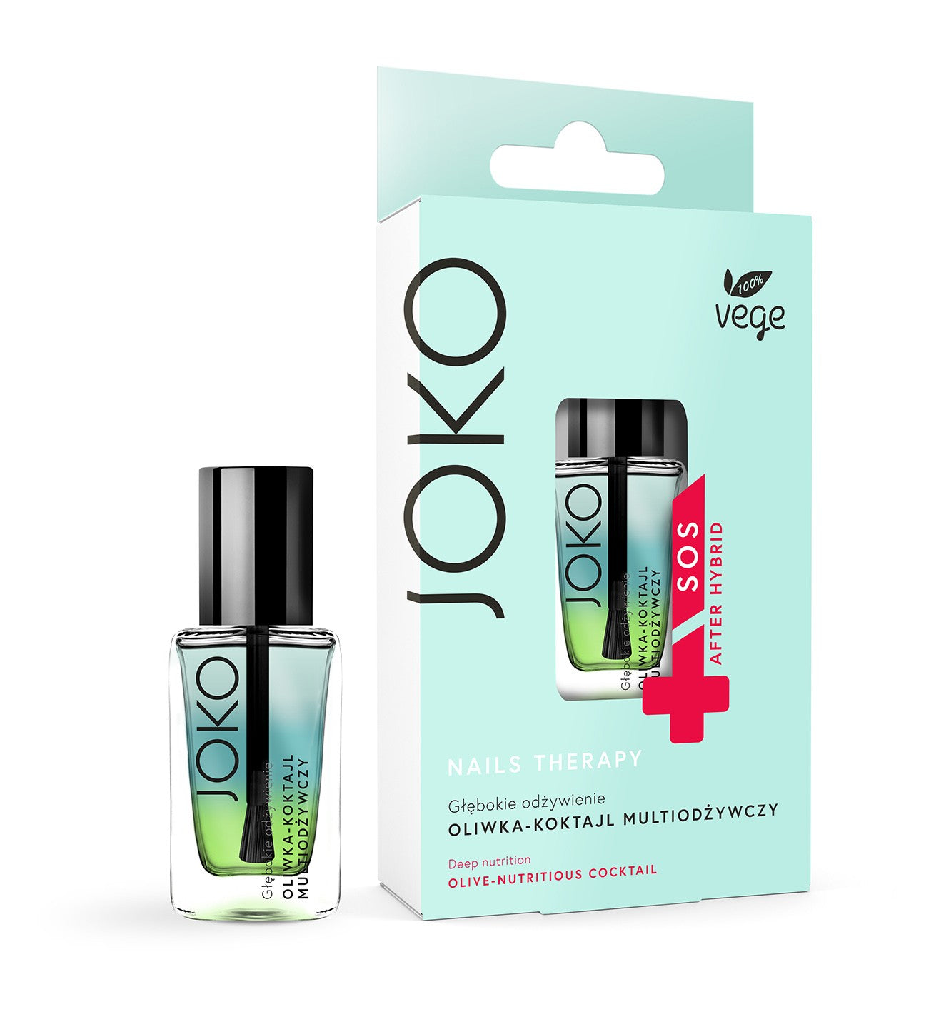 Joko Nails Therapy Multi-nourishing Cocktail Oil for Nails and Cuticles 11ml | Vaistine1.lt