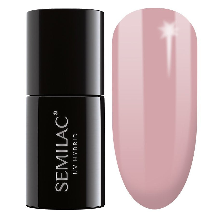 SEMILAC Hybrid Nail Polish 004 Classic Nude - 7 ml | Vaistine1.lt