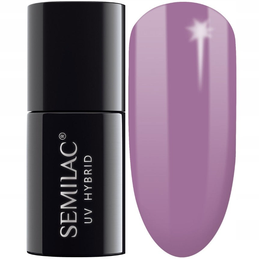 SEMILAC Hybrid Nail Polish 010 Pink & Violet - 7 ml | Vaistine1.lt