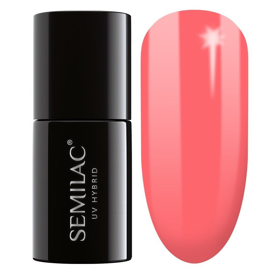 SEMILAC Hybrid Nail Polish 033 Pink Doll - 7 ml | Vaistine1.lt