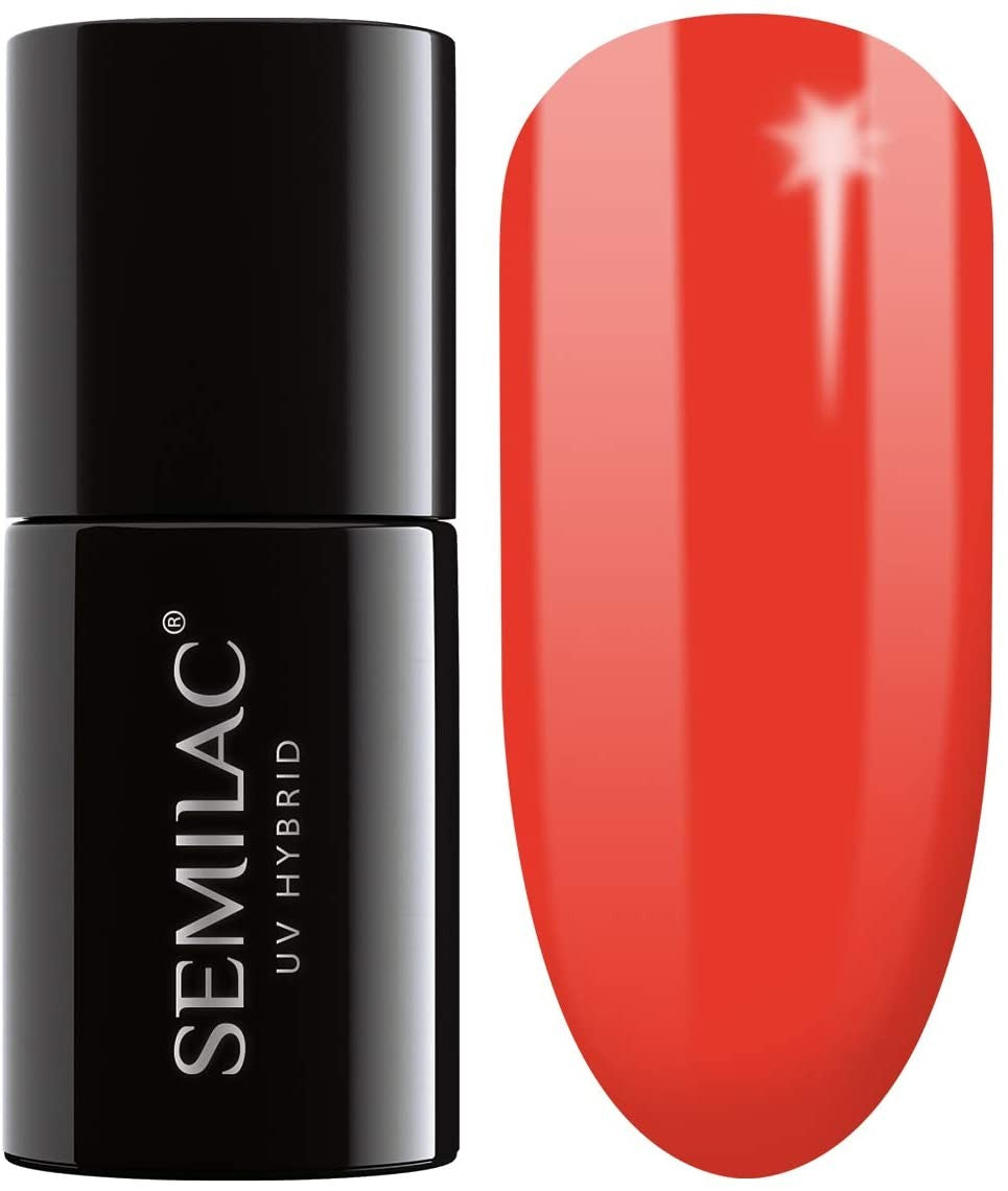 SEMILAC Hybrid Nail Polish 039 Sexy Red - 7 ml | Vaistine1.lt