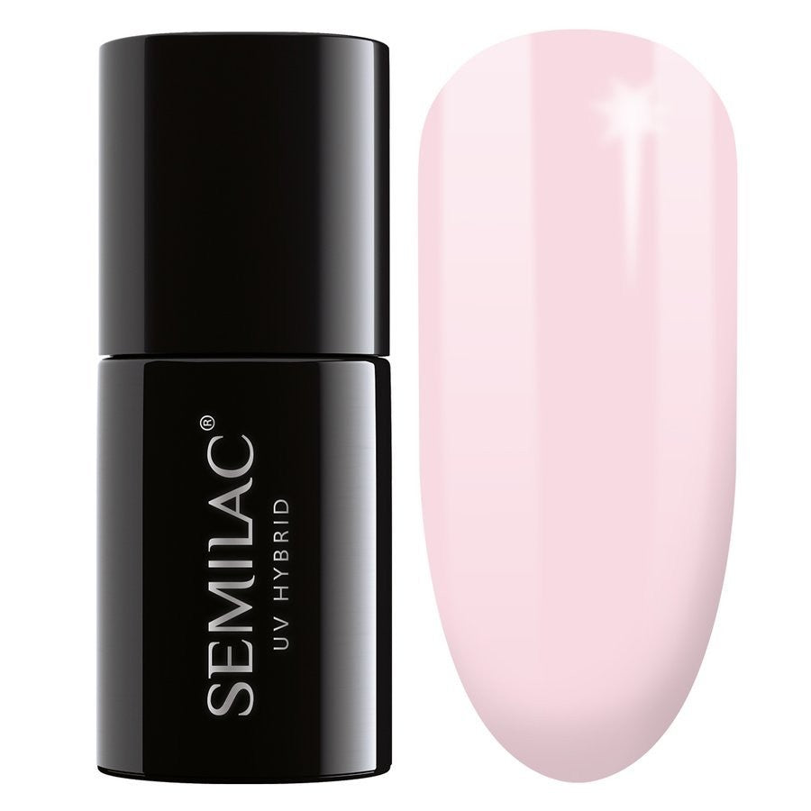 SEMILAC Hybrid Varnish 052 Pink Opal - TRANSPARENT - 7 ml | Vaistine1.lt