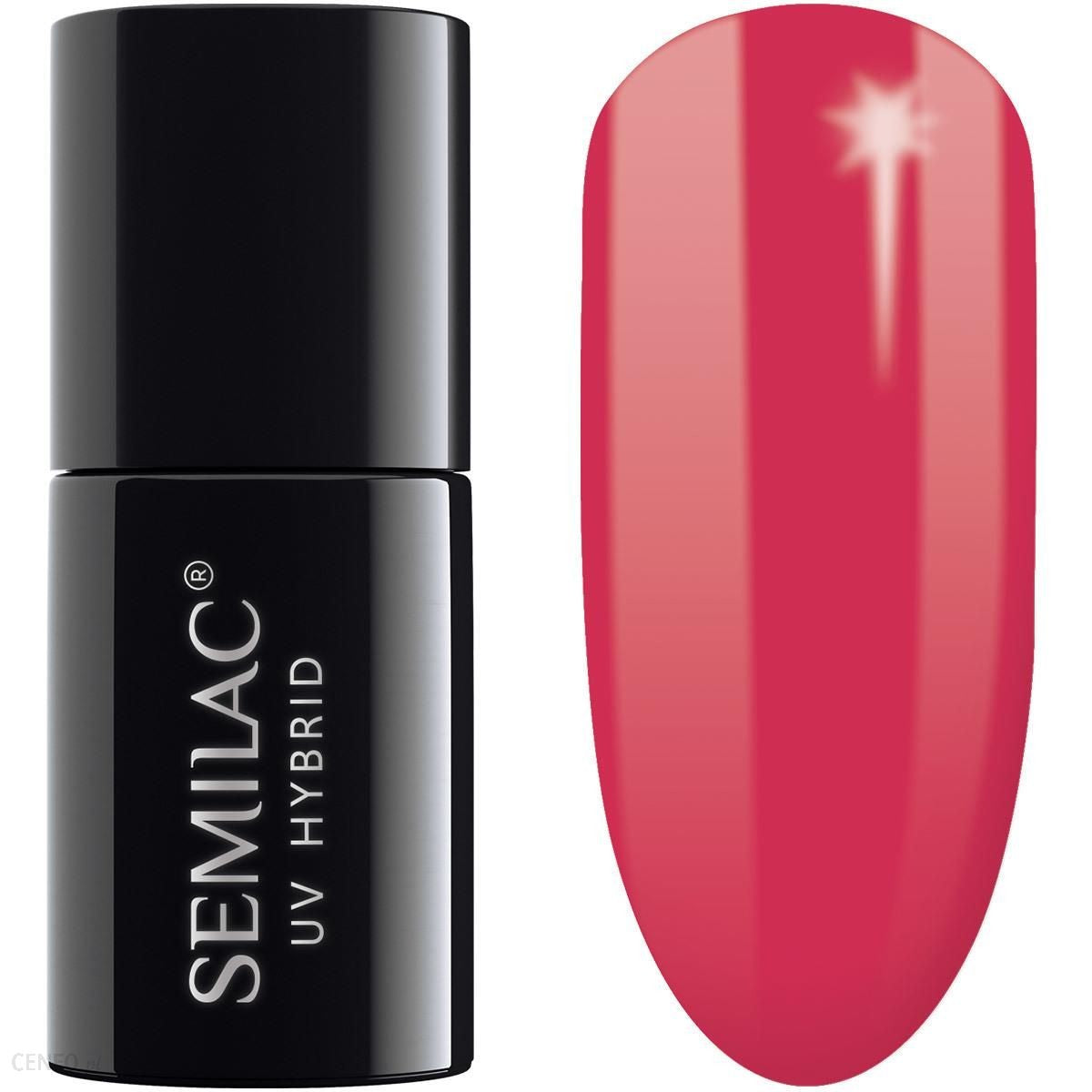 SEMILAC Hybrid Nail Polish 065 Wild Strawberry - 7 ml | Vaistine1.lt