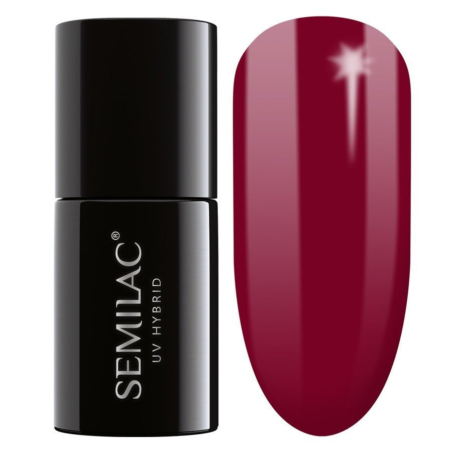 SEMILAC Hybrid Varnish 071 Deep Red - 7 ml | Vaistine1.lt