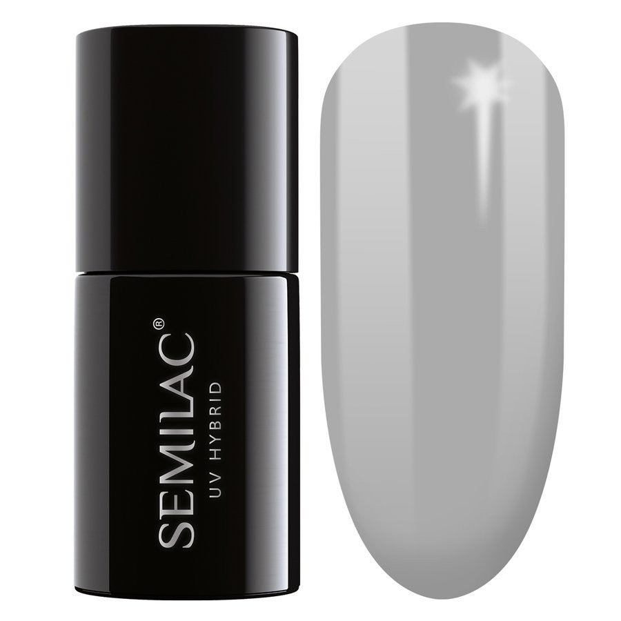 SEMILAC Hybrid Nail Polish 105 Stylish Gray - 7 ml | Vaistine1.lt