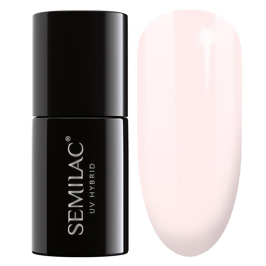 SEMILAC Hybrid Nail Polish 128 Pink Marshmallow - 7 ml | Vaistine1.lt