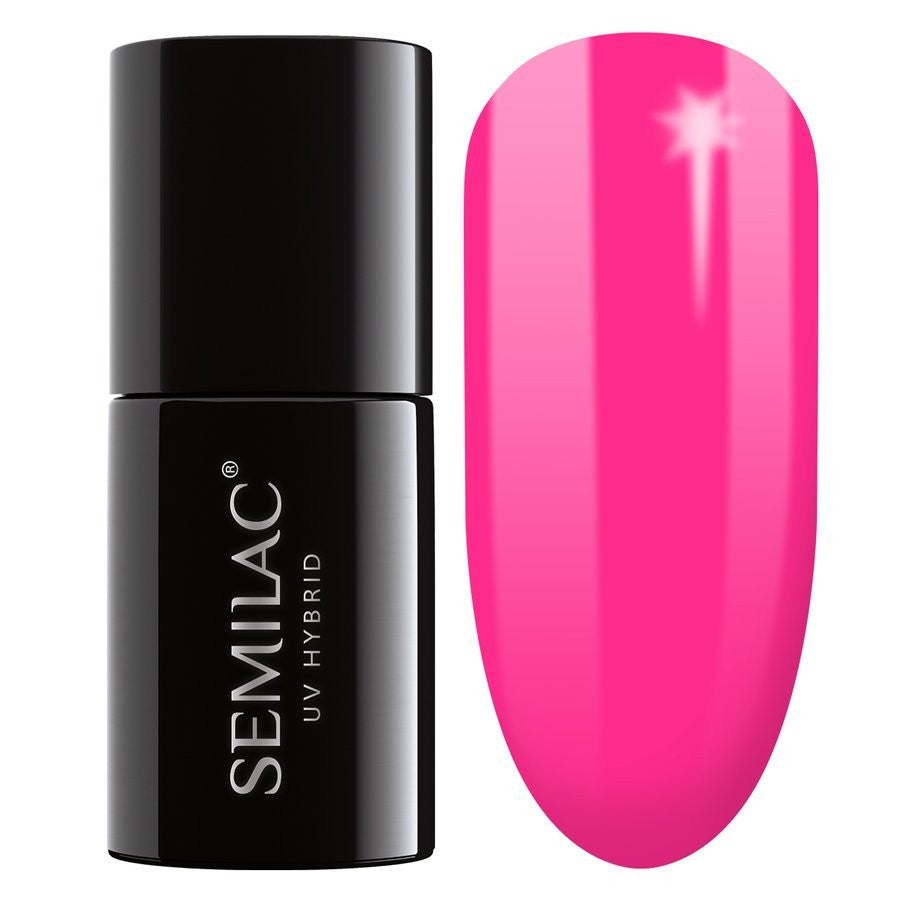 SEMILAC Hybrid Nail Polish 170 Pink Wink - 7 ml | Vaistine1.lt