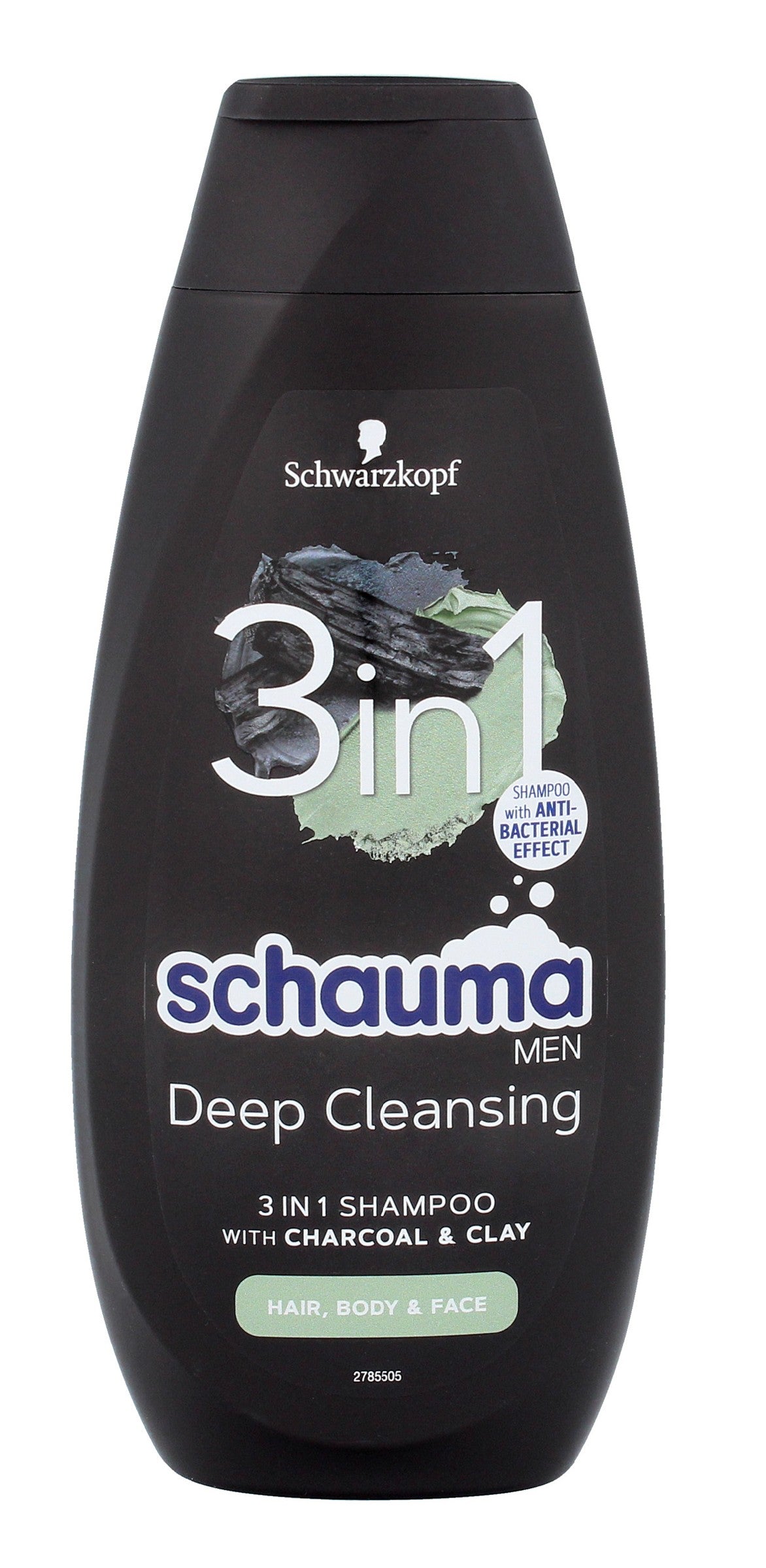 H SCHAUMA SZAMP Charcoal 400ml MEN TOP | Vaistine1.lt