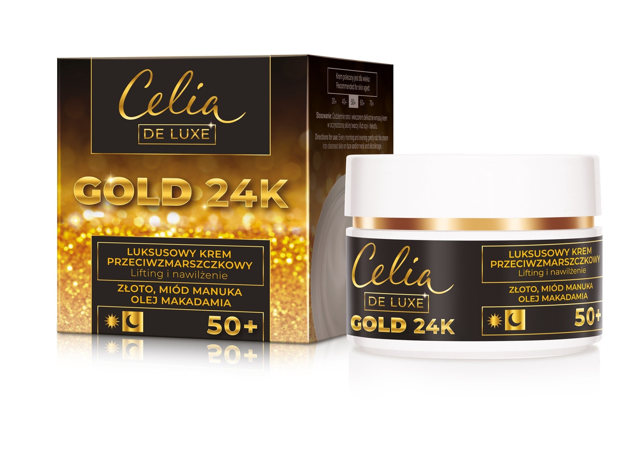 CELIA GOLD 50+ Lifting and Moisturizing Cream | Vaistine1.lt