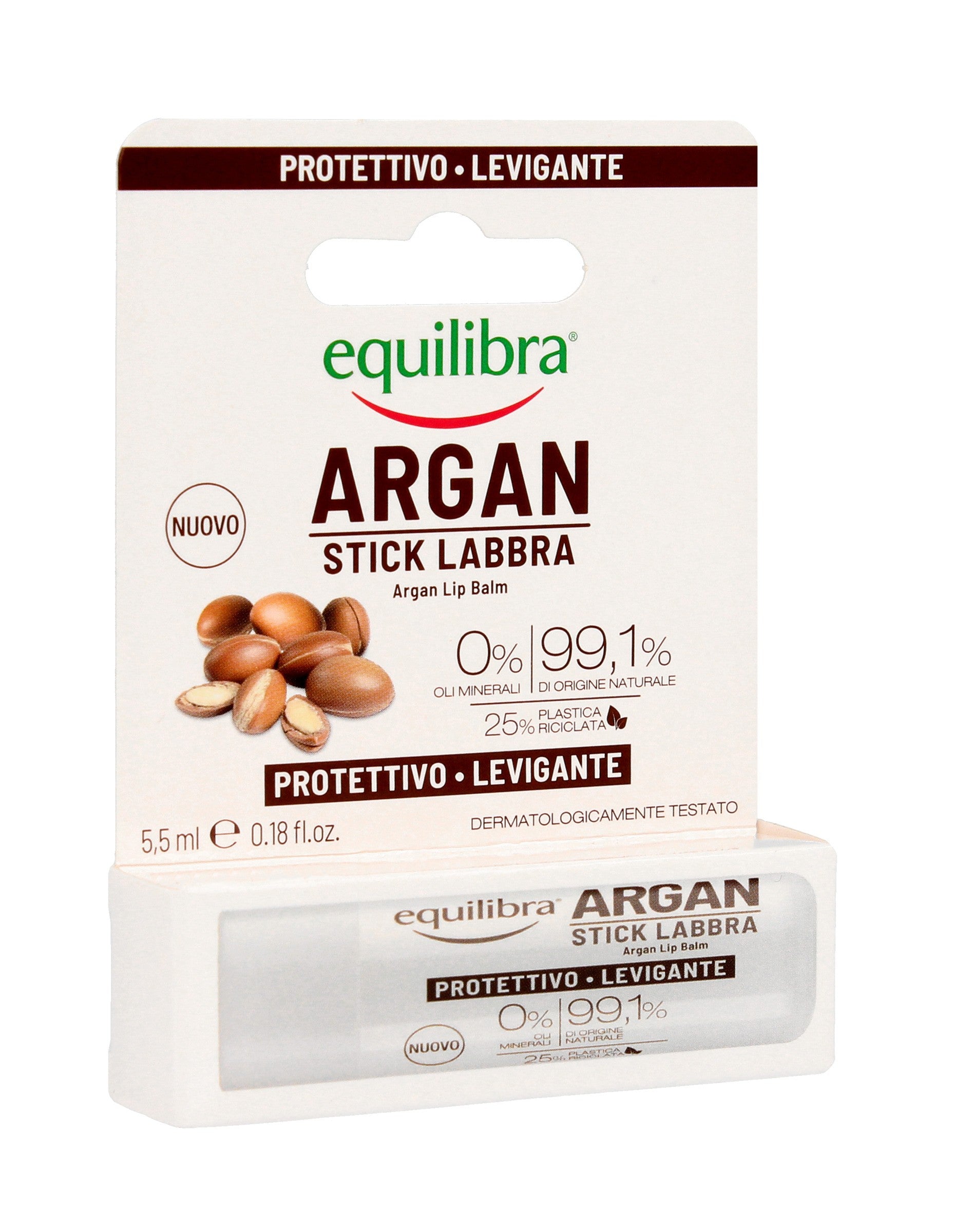 EQUILIBRA Argan lūpų balzamas 5.5ml | Vaistine1.lt