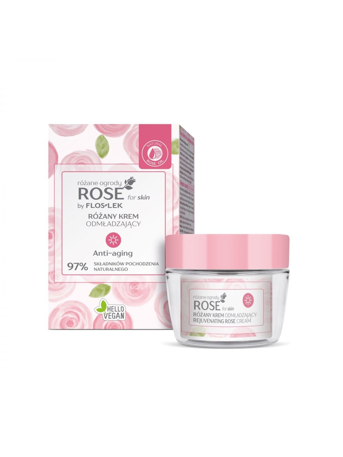 FLOS ROSE FOR SKIN Day Cream | Vaistine1.lt