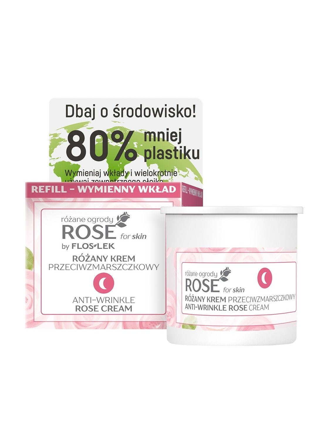 FLOS ROSE FOR SKIN Night cream reserve | Vaistine1.lt