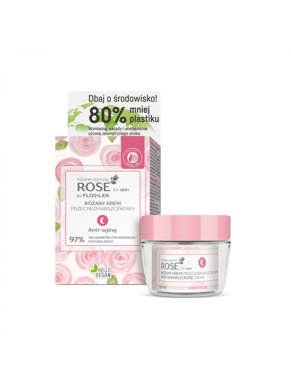 FLOS ROSE FOR SKIN Night Cream | Vaistine1.lt