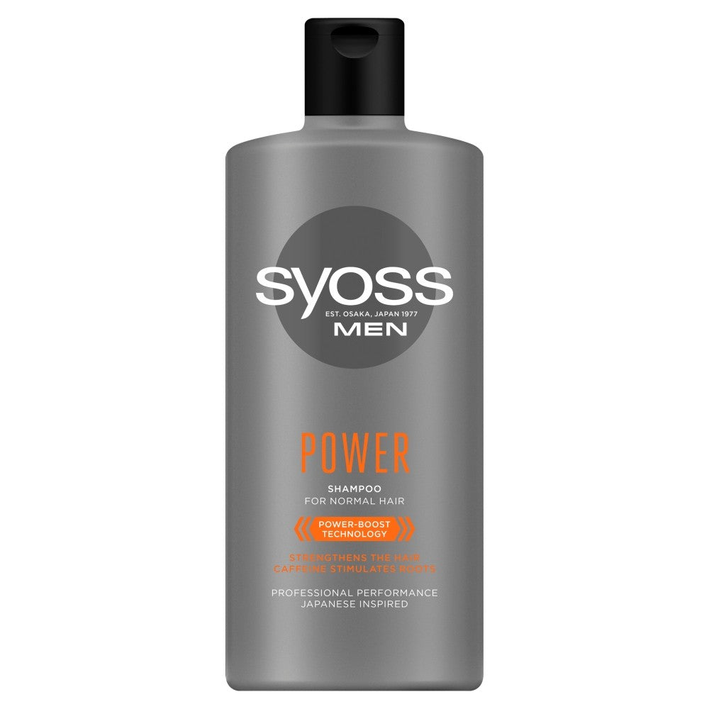 H SYOSS MEN POW shampoo 440ml& | Vaistine1.lt