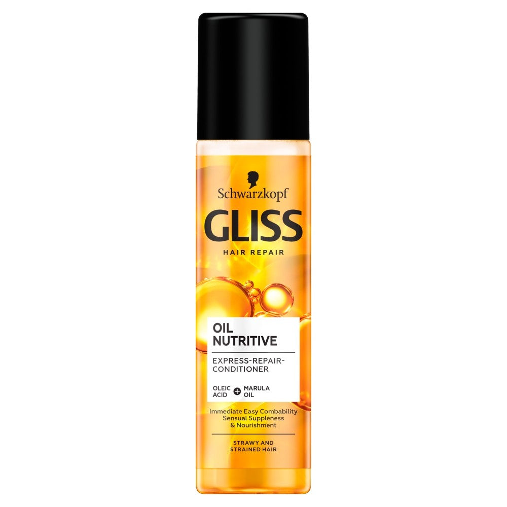 H GLISS K.OIL NUTRITIVE express spray conditioner TOP | Vaistine1.lt