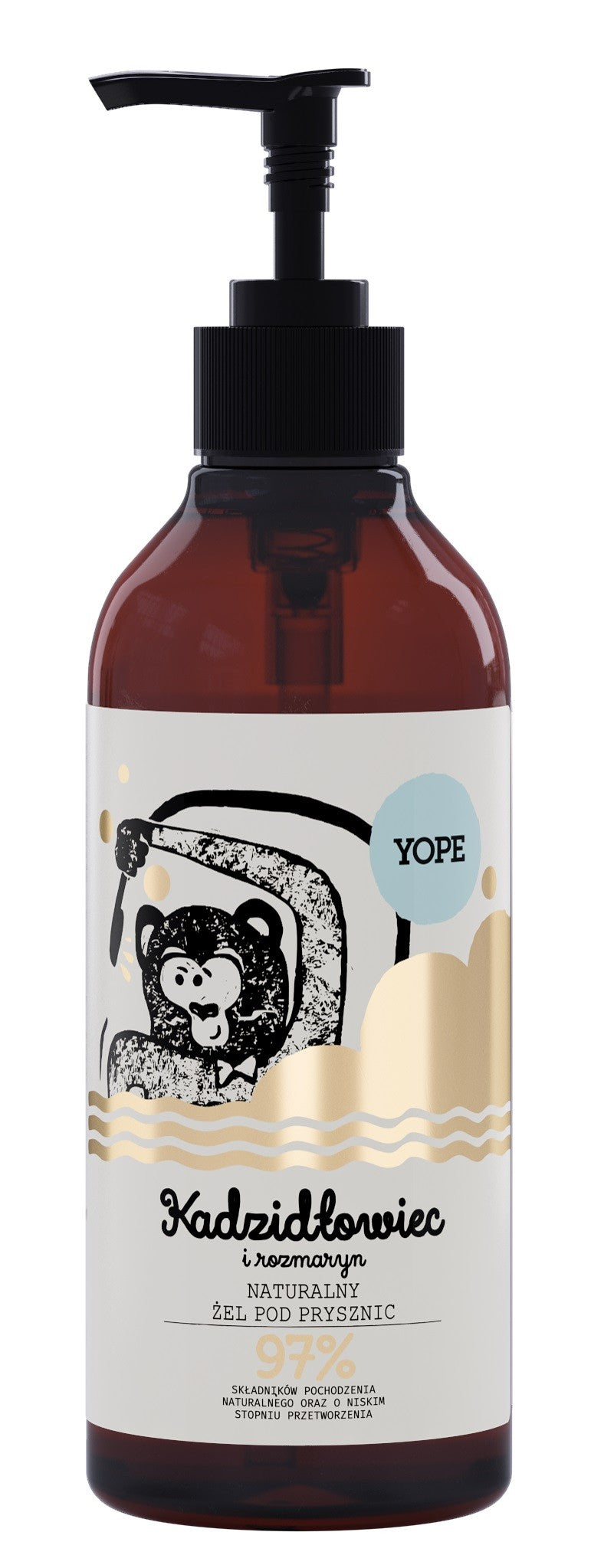 YOPE Incense Shower Gel PAO 400ml | Vaistine1.lt