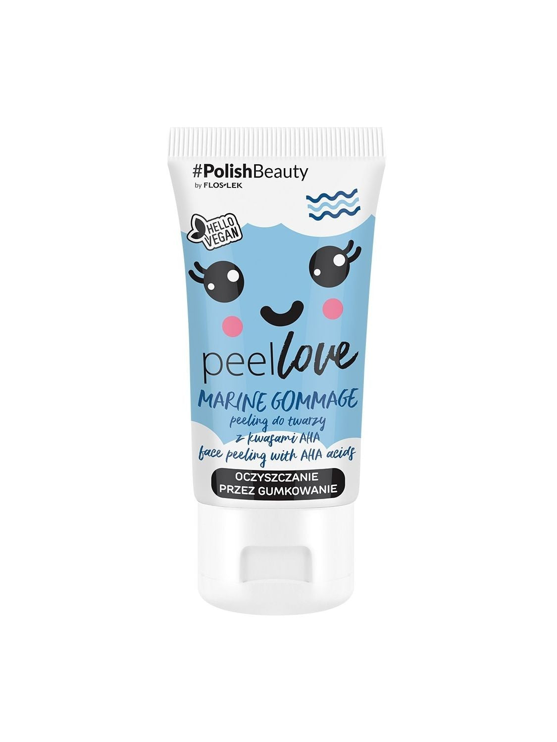 FLOS PEELLOVE MARINE Peeling face with AH acids | Vaistine1.lt