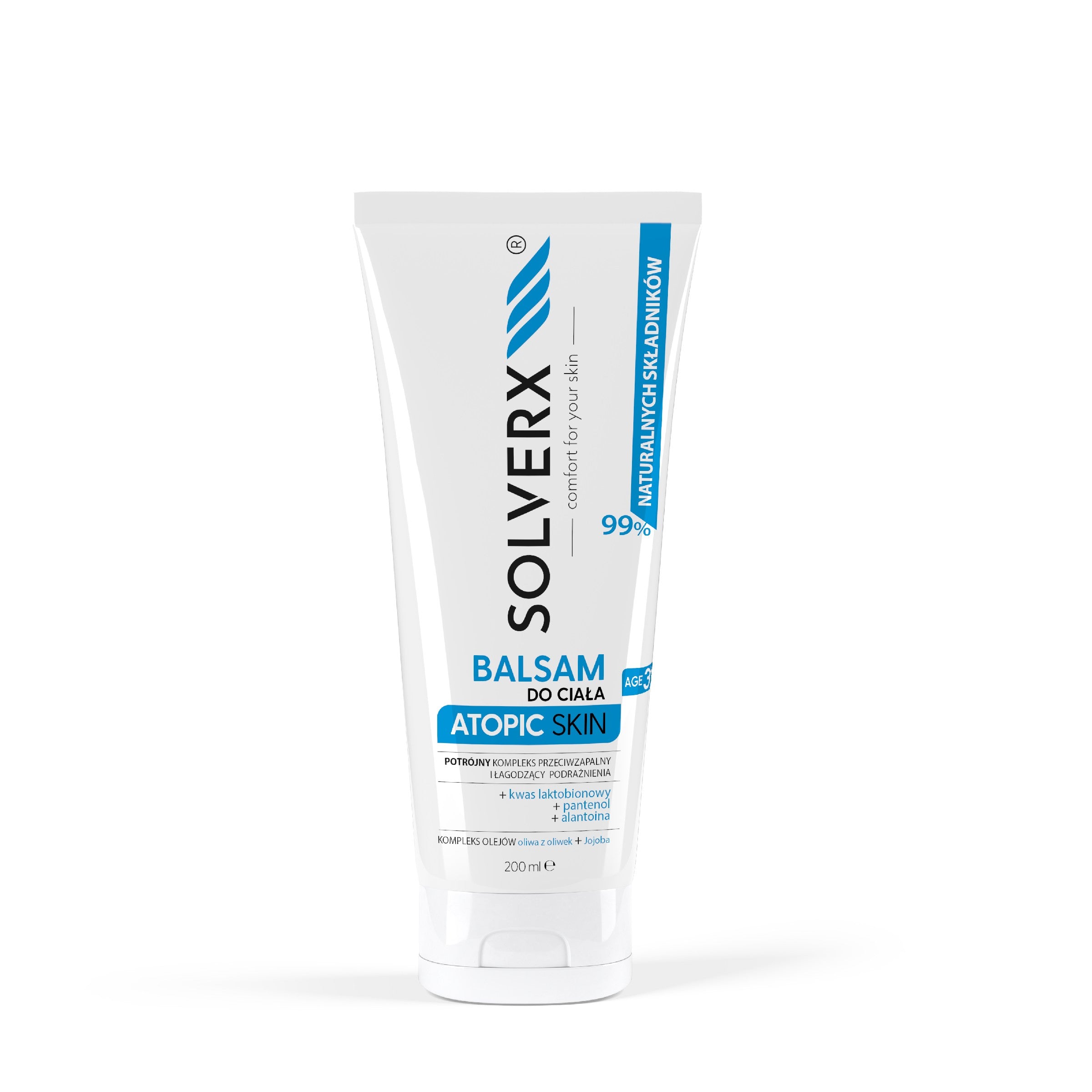 SOLVERX ATOPIC SKIN kūno losjonas 200ml | Vaistine1.lt