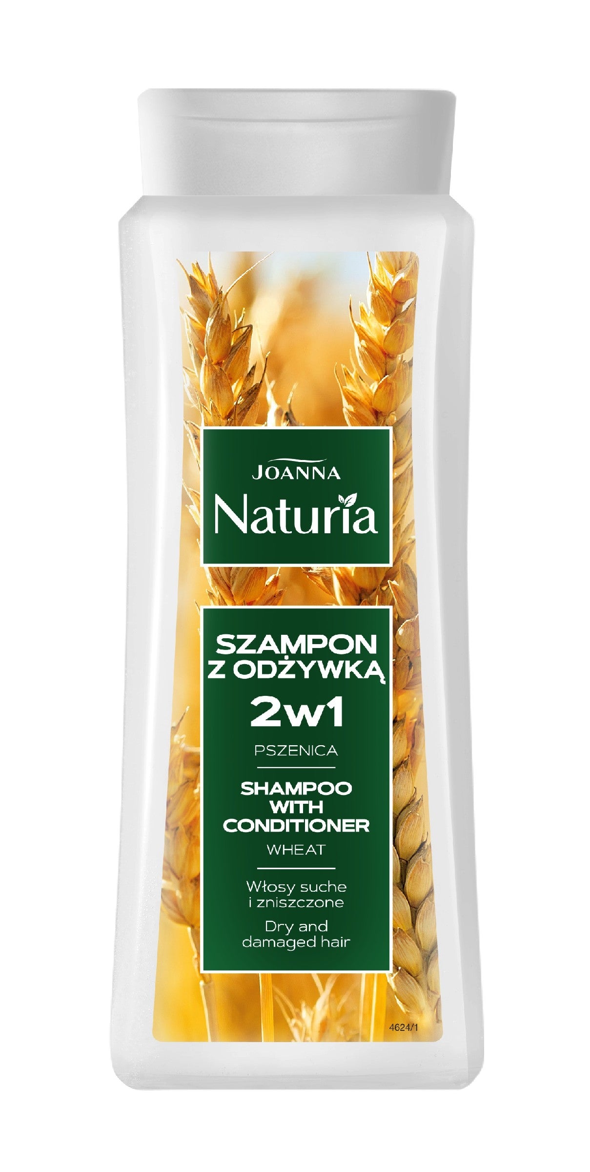 Joanna Naturia 2in1 Hair Shampoo 500ml wheat | Vaistine1.lt