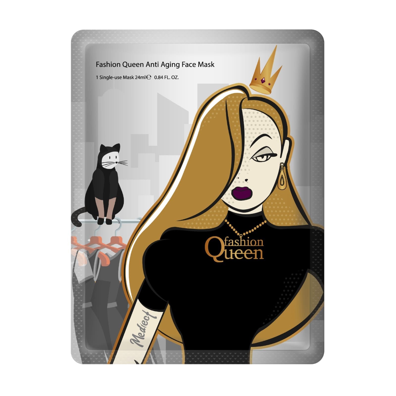 Mediect Fashion Queen Anti Aging Sincell kaukė 24ml. | Vaistine1.lt